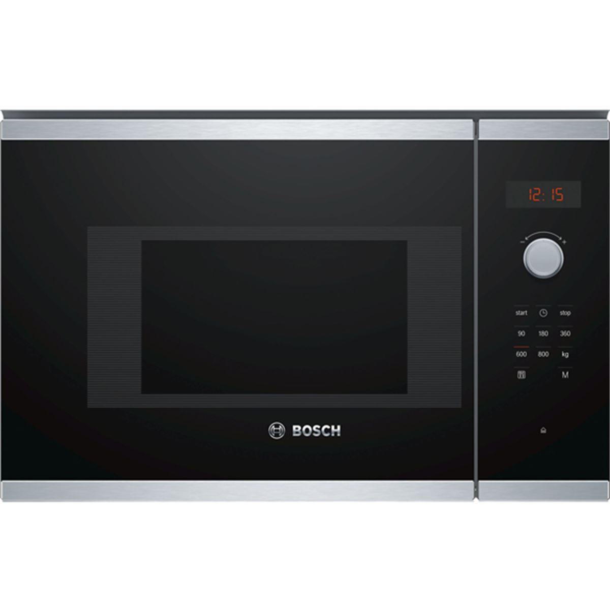 Lò vi sóng Bosch BEL523MS0, lò vi sóng đĩa quay, bảng điều khiển sắc nét dễ sử dụng