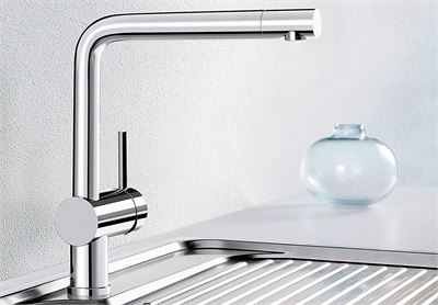 Vòi Rửa Bát Blanco Linus Chrome